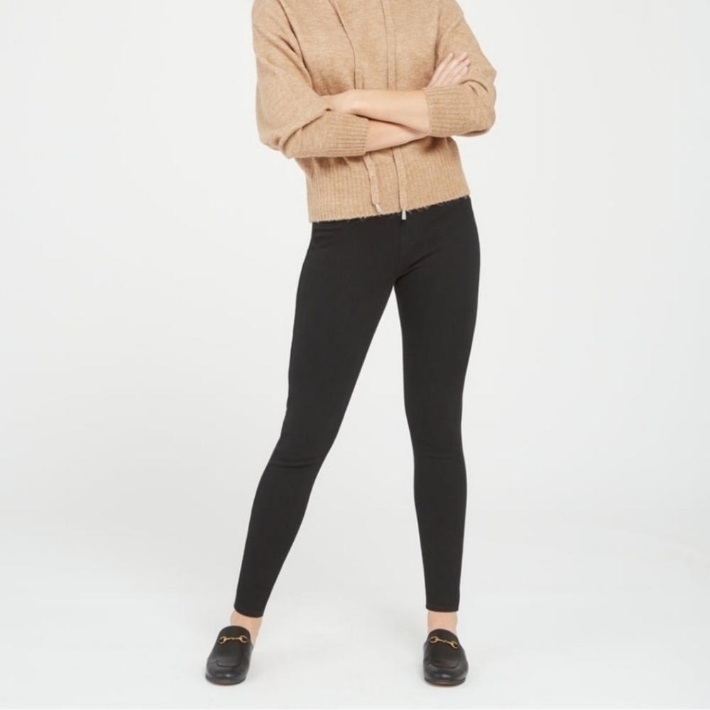 SPANX Black Jean-ish Ankle Leggings